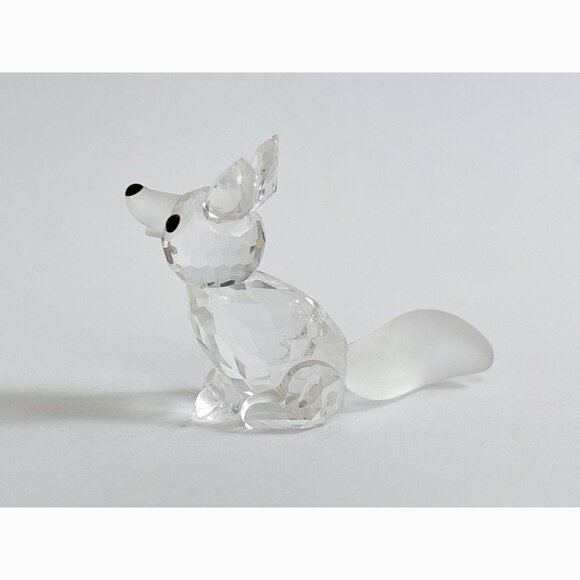 Swarovski - Vintage RETIRED Frosted Fox Turned Head - Picture 5 of 11